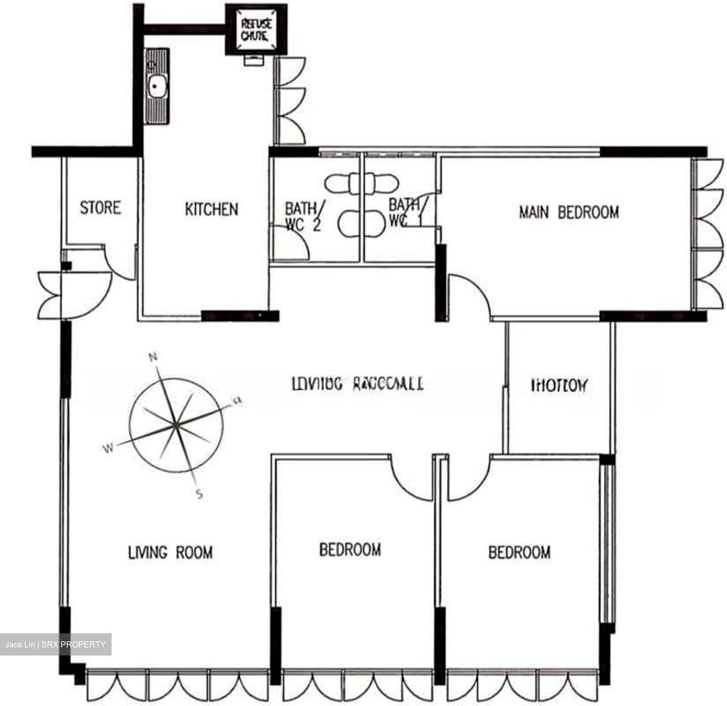 Blk 401 Ang Mo Kio Avenue 10 (Ang Mo Kio), HDB 5 Rooms #631070371
